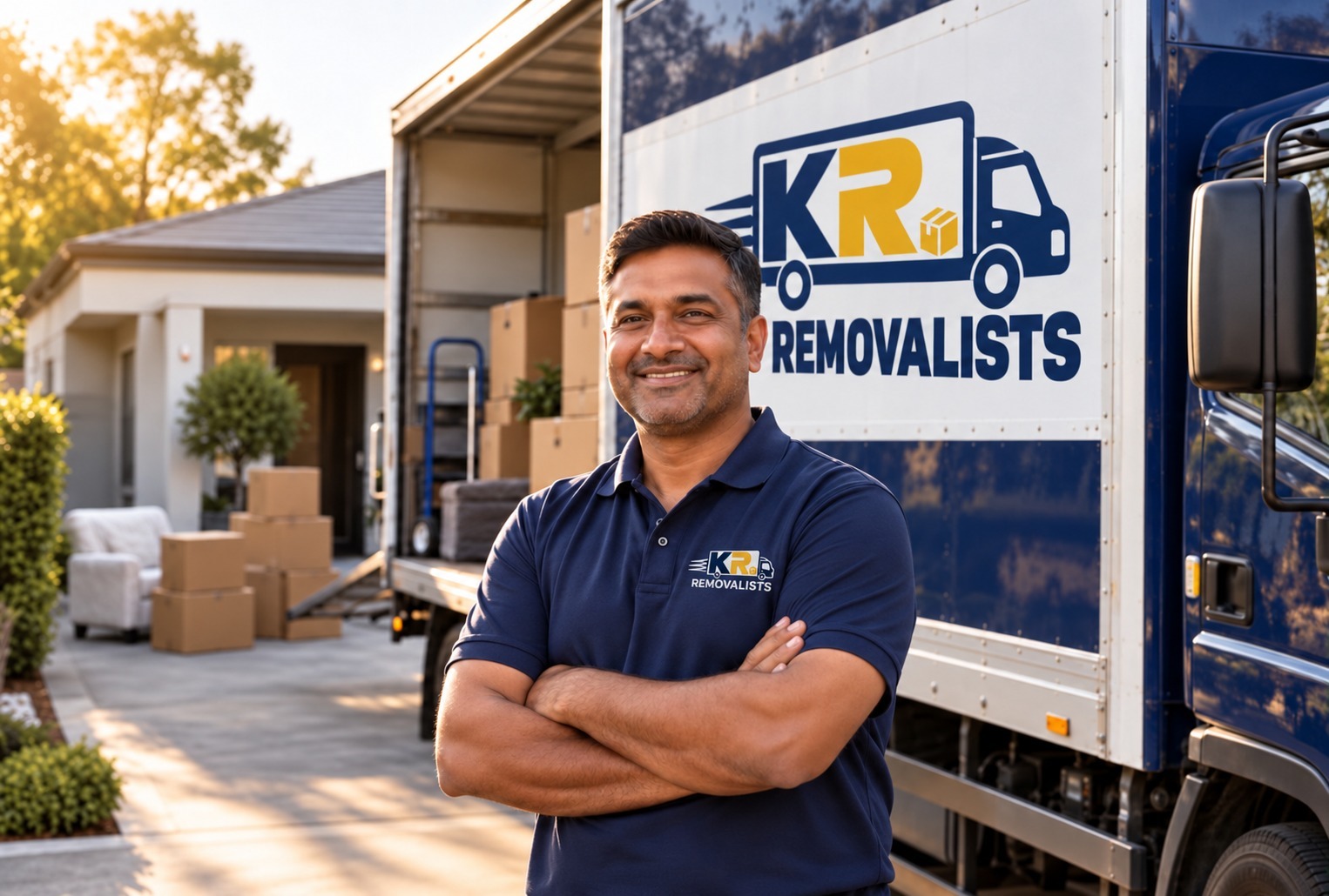 M Riaz, owner and operator of KR Removalists